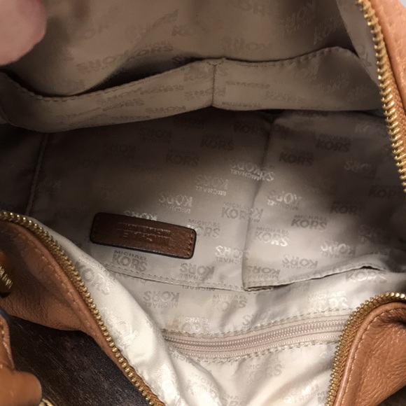 Michael Kors Brown Leather Hobo/Shoulder Bag - Picture 6 of 13